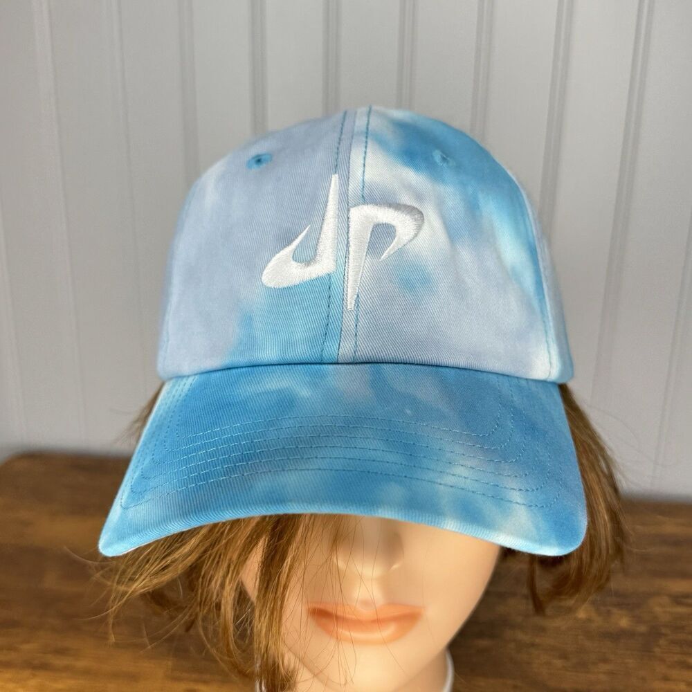 DUDE PERFECT Blue Tie Dye Adjustable Dad Hat Embroidered DP Adult Unisex YouTube